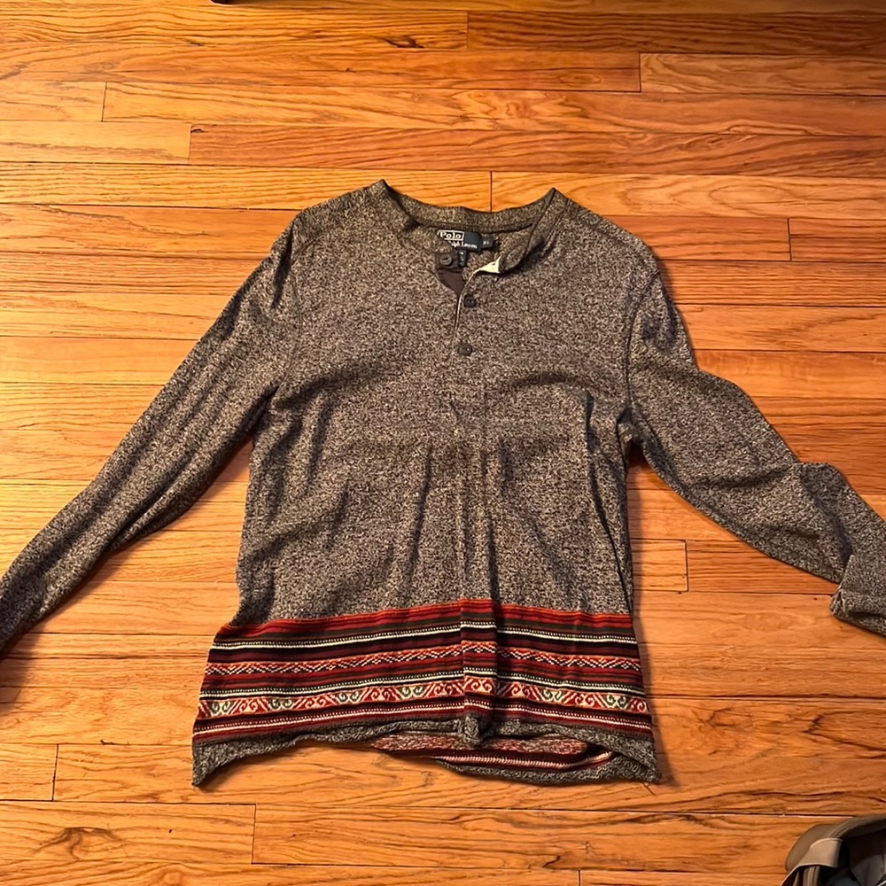 Long sleeve polo